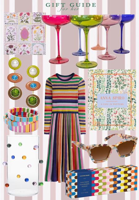 Gift guide, gift guide for her, gifts for her, under $50, colorful gifts 

#LTKfindsunder50 #LTKGiftGuide #LTKfindsunder100