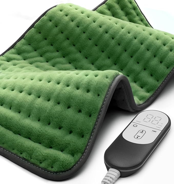 Heating pad for Back Pain Relief, Heating Pads for Neck, Shoulder, Fathers Mothers Day Gifts for ... | Amazon (US)