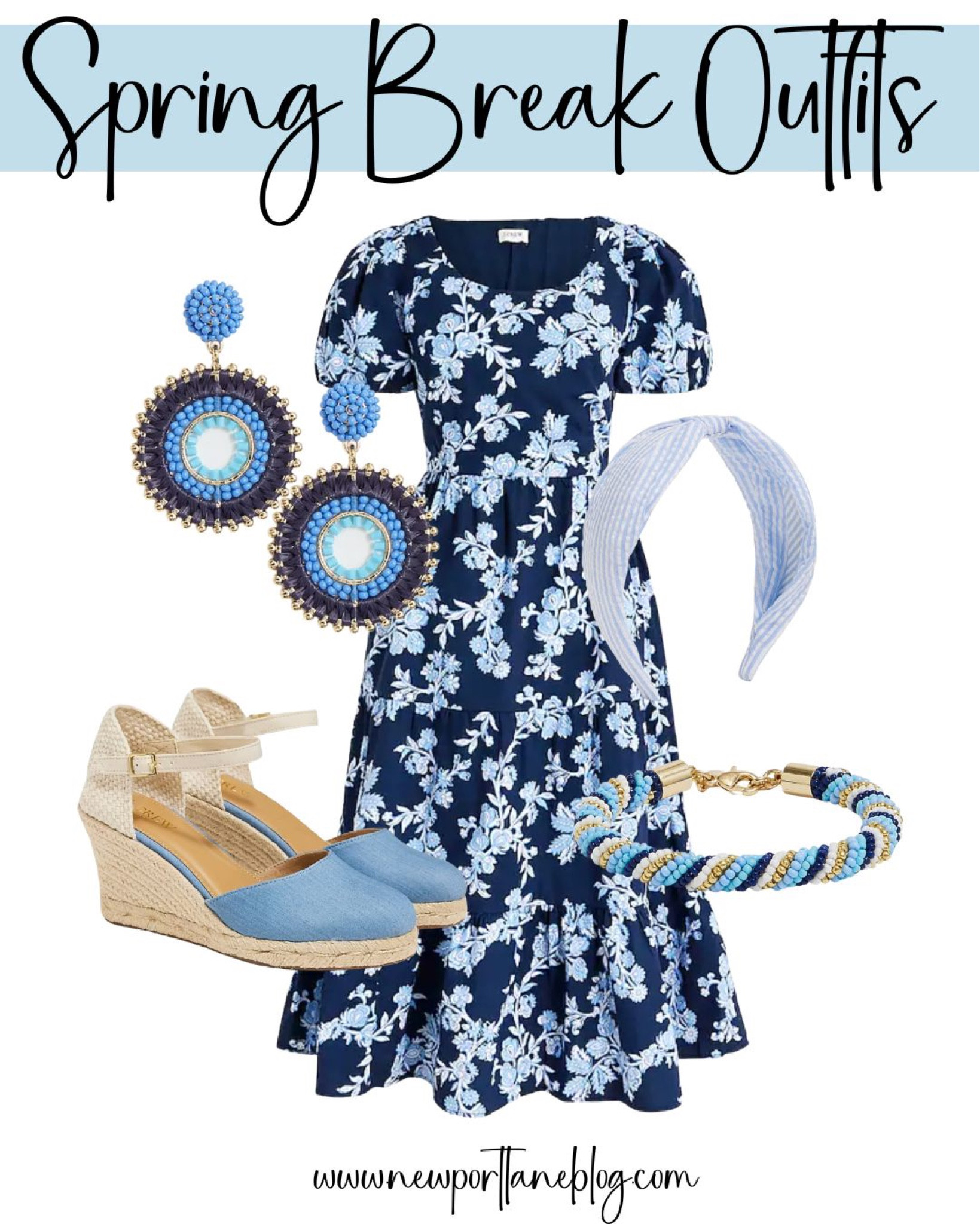 Spring break outfit, spring break clothing, spring dress, espadrilles, earrings, bracelet, headband



#LTKfit #LTKunder100 #LTKsalealert