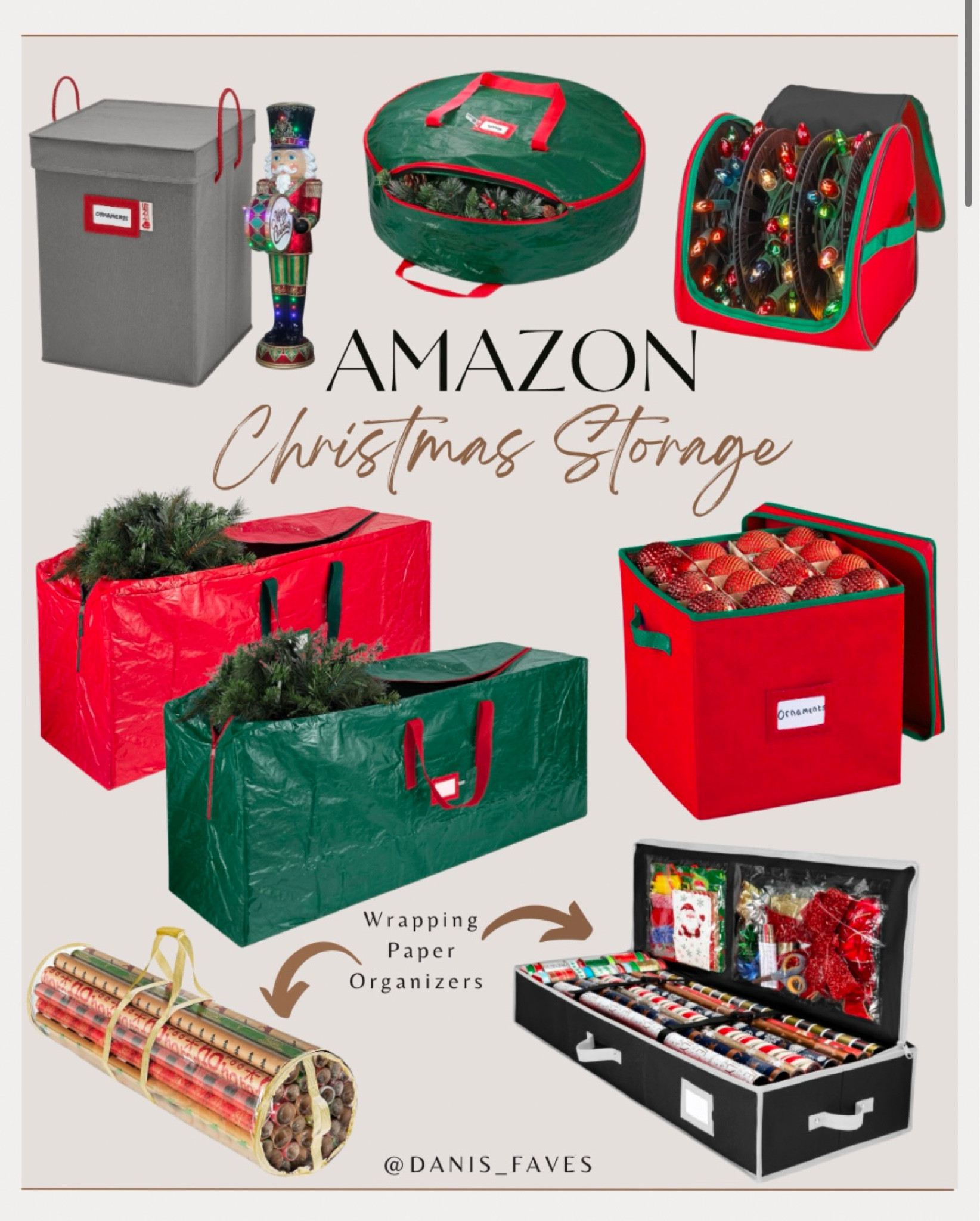Christmas Storage 🎄

#LTKSeasonal #LTKHome #LTKHoliday