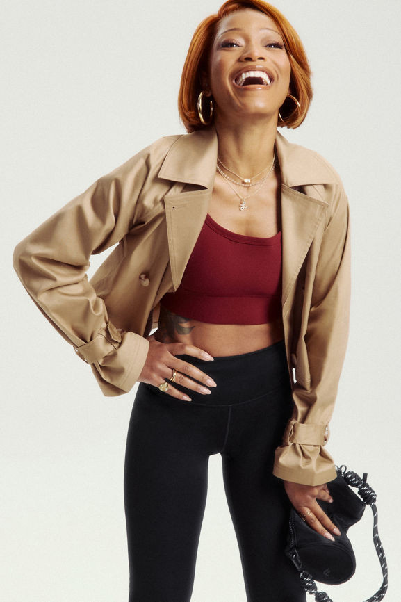 Cropped Trench | Fabletics