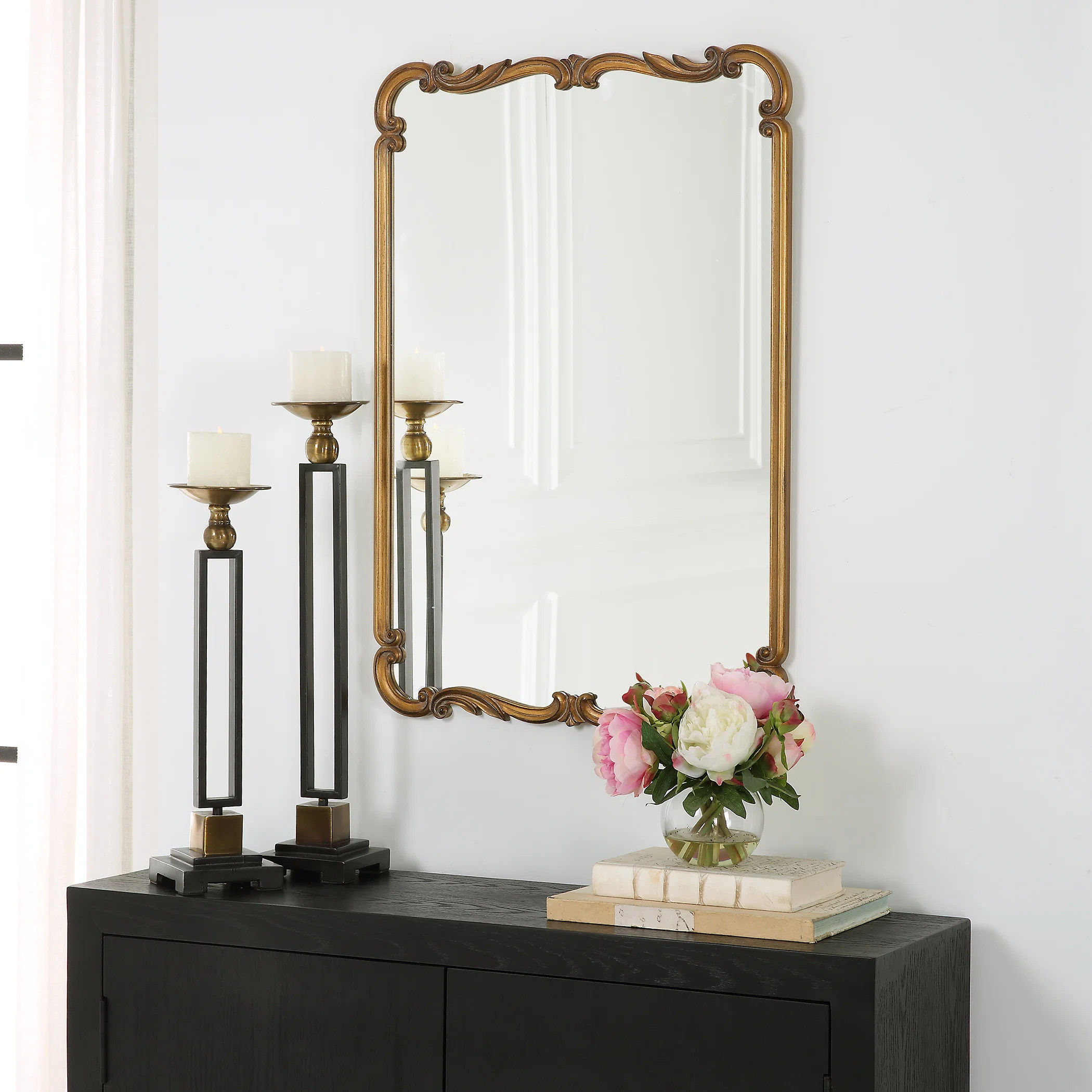Fiona Engineered Wood Wall Mirror | Wayfair North America