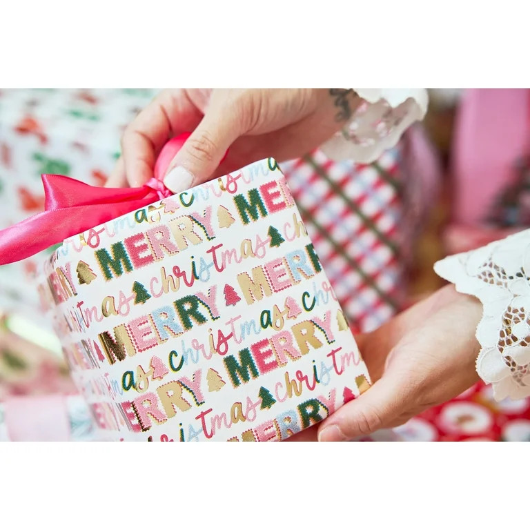 Packed Party MERRY Everything Gift Wrap | Walmart (US)