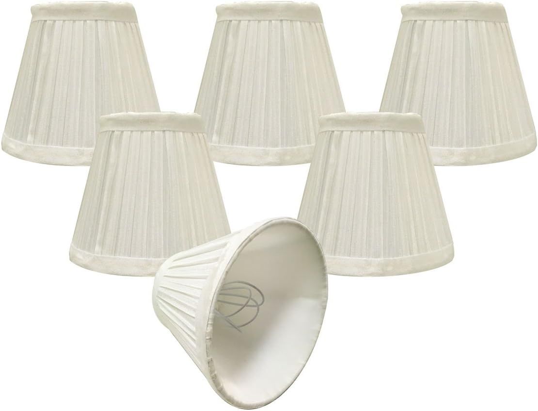 set of 6 pleated lamp shades | Amazon (CA)