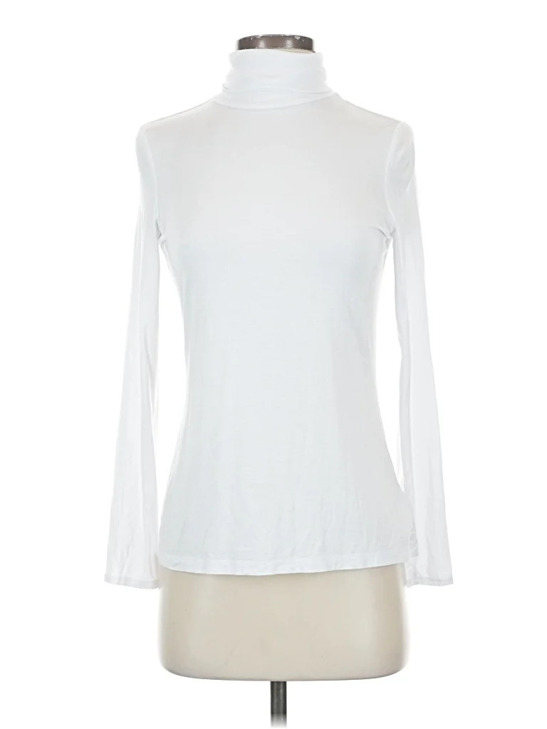 Tahari White Long Sleeve Turtleneck Size XS - 65% off | ThredUp (US)