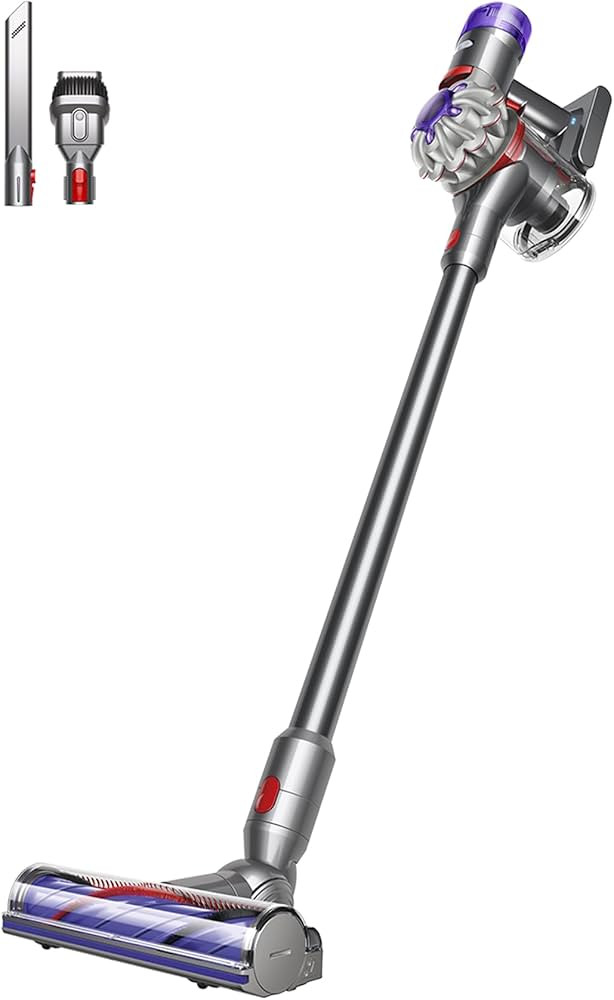 Dyson V8 Advanced Kabelloser Staubsauger, 130 AW, bis zu 40 Min Laufzeit, Motorbar mit Haarentwir... | Amazon (DE)