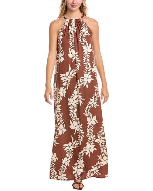 Tori Richard It's A Wrap Grace Maxi Dress | Shop Simon