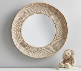 Quinn Round Mirror (29") | Pottery Barn Kids