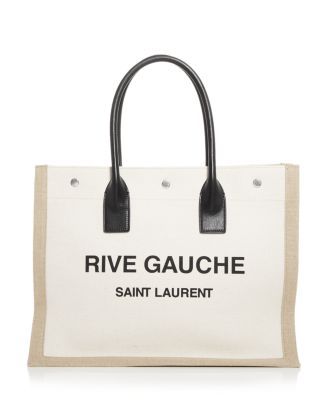 Rive Gauche Small Linen Tote | Bloomingdale's (US)