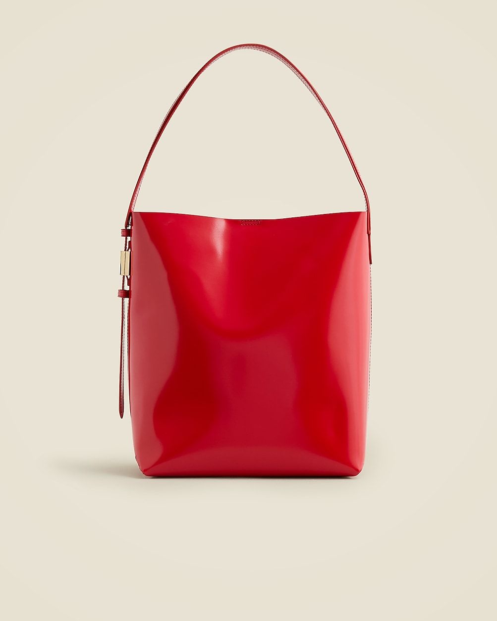 Edie bucket bag in Italian leather | J. Crew US