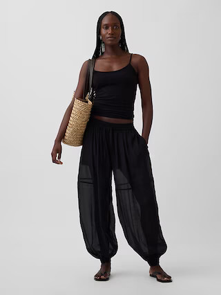 Sheer Parachute Joggers | Gap (US)