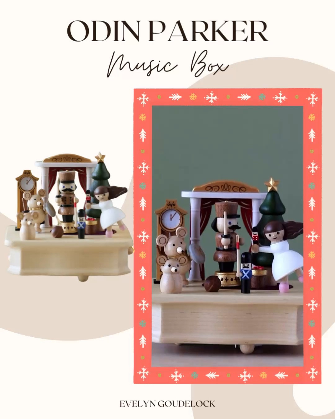 The cutest gift for anyone! Wooden nutcracker music box by Odin Parker! 

#LTKHoliday #LTKGiftGuide #LTKSeasonal