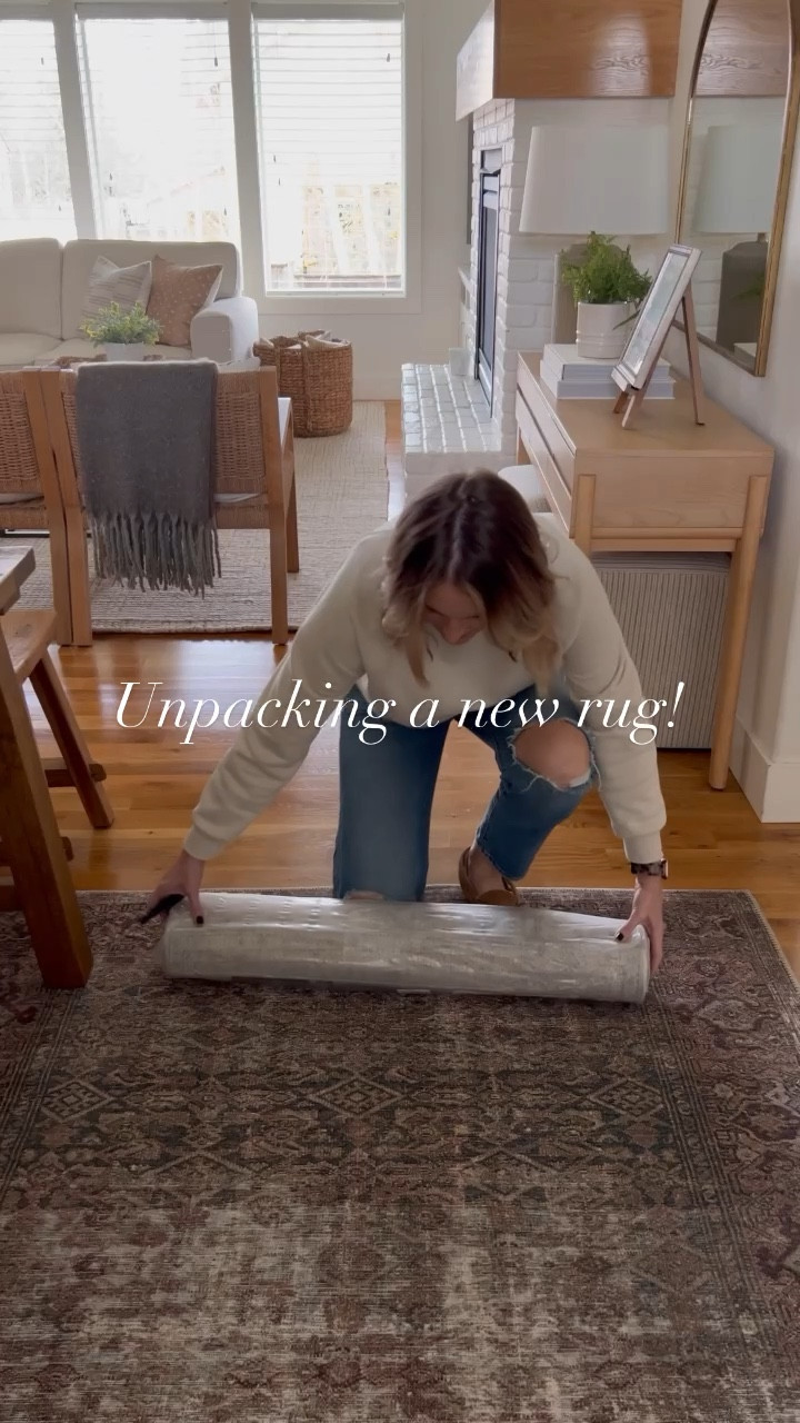 My new entryway rug comes in several sizes & colors and is affordable!!  Perfect for an entryway, kitchen, dining room, bedroom, living room. I have the Sky/gold Magnolia x Loloi rug  