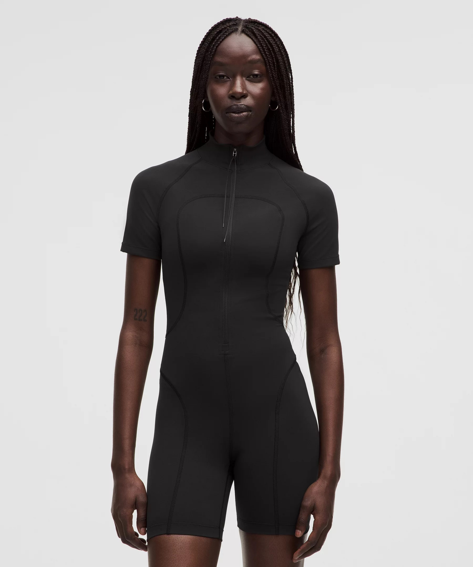 Everlux Front-Zip Bodysuit 6" | Lululemon (US)