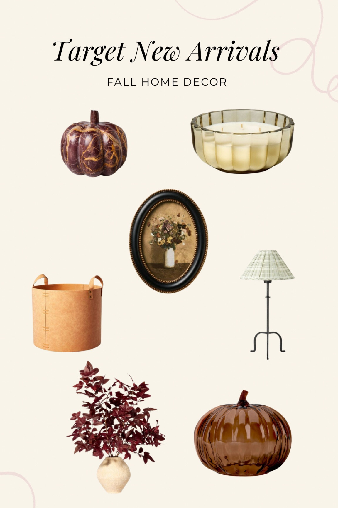Some favorite new arrivals at Target! Can never go wrong with fall decor and I love repurposing a lot of it in my home all year round! 

#LTKfamily #LTKhome #LTKSeasonal