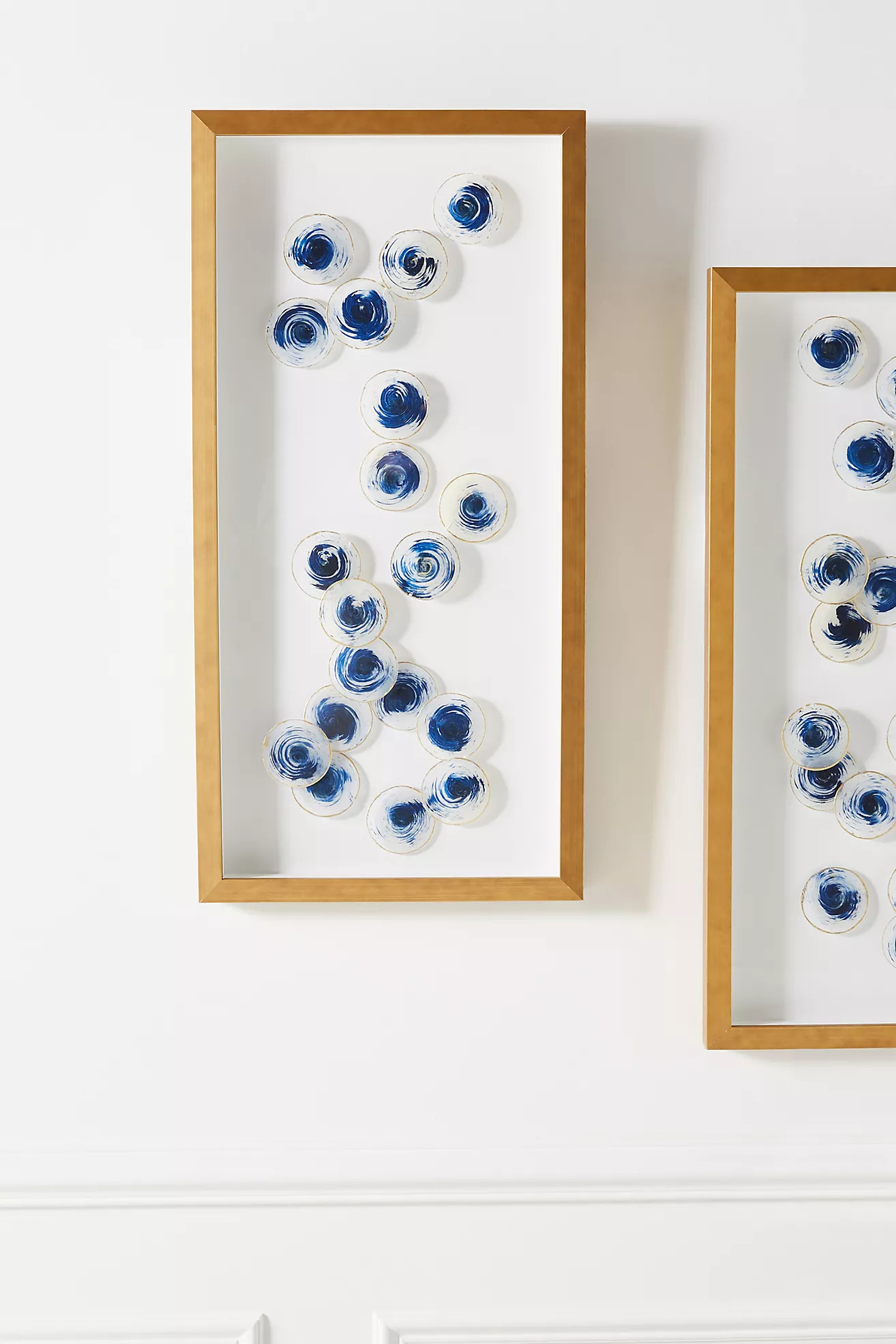 Indigo Spray Wall Art | Anthropologie (US)