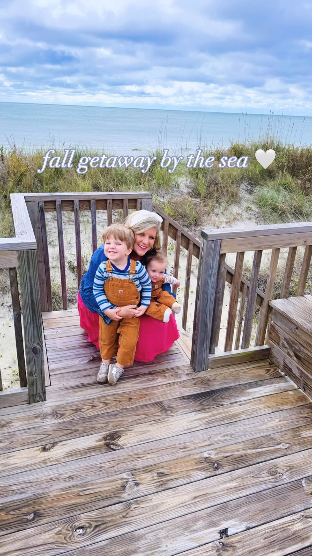 So grateful to be back in our “happy place” 🏝️🌾 with these sweet beach babies 🤱👶🏼 of ours for a little fall 🍁 getaway weekend by the sea 🌊🍂 - one of our very favorite traditions every year!! 🫶🏽✨🩵 #fallbythesea #fallbeachgetaway #fallbeachweekend #fallatthebeach #weekendgetaway #novemberatthebeach #novemberweekendgetaway #beachwithlittles #beachbabies 

PS. I linked 🔗 their little matching @carhartt baby/toddler overalls 🤎🤎 over on my LTKit app!! 🫶🏽 Be still my heart!! 🥰😍

| Motherhood | Country Living | Homemaker | Chickens | Gardening | Stay at Home Mom | Chasing Dreams | Joyful Motherhood | Faith | Baby’s First Holiday Season | Christmas with Littles | Baby’s First Thanksgiving | Baby’s First Christmas | Newborn and Toddler Days | Boy Mama x 2 | First Christmas as a Family of Four | Holiday Season Fun | Holiday Season with Littles | Fall Getaway | Fall at the Beach | Fall Beach Weekend | Beach with Littles | Fall by the Sea 

…

#emilysayswes #judsoncarpentermabry #levirhettmabry #mommyblogger #twounderthree #newbornandtoddlerdays #boymamax2 #mamaoftwo #fullhandsfullerheart #sahm #joyfulmotherhood #stayathomemom #babysfirstthanksgivingseason #firstchristmasasafamilyoffour #boymamax2 #boymamalife #firstholidayseasonasafamilyoffour #snuggleseason #babysfirstholidayseason #LTKHoliday #LTKfamily #LTKBaby @shop.ltk 

#LTKTravel #LTKFamily #LTKBaby