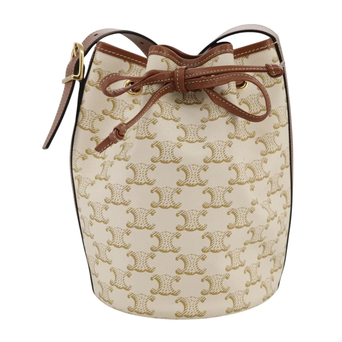 Céline Triomphe Canvas Shoulder Bag (Pre-Owned) | Shop Simon