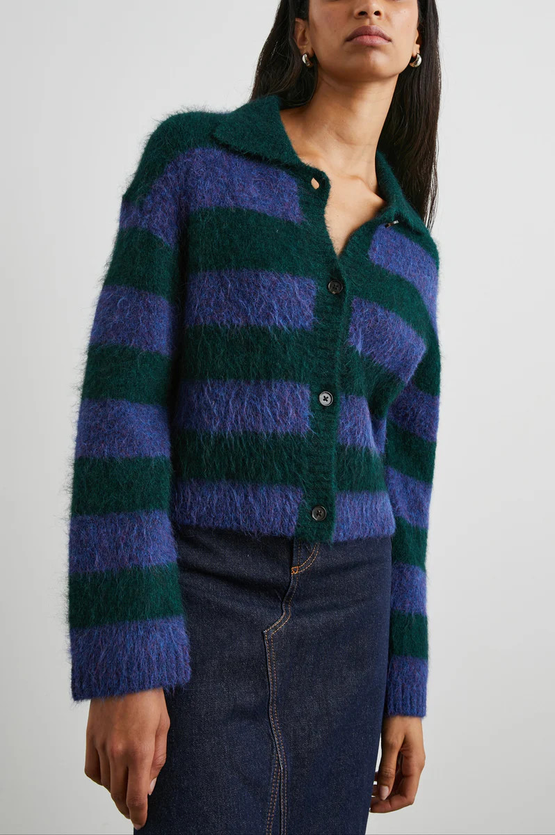 AMBER SWEATER - OXFORD STRIPE | Rails