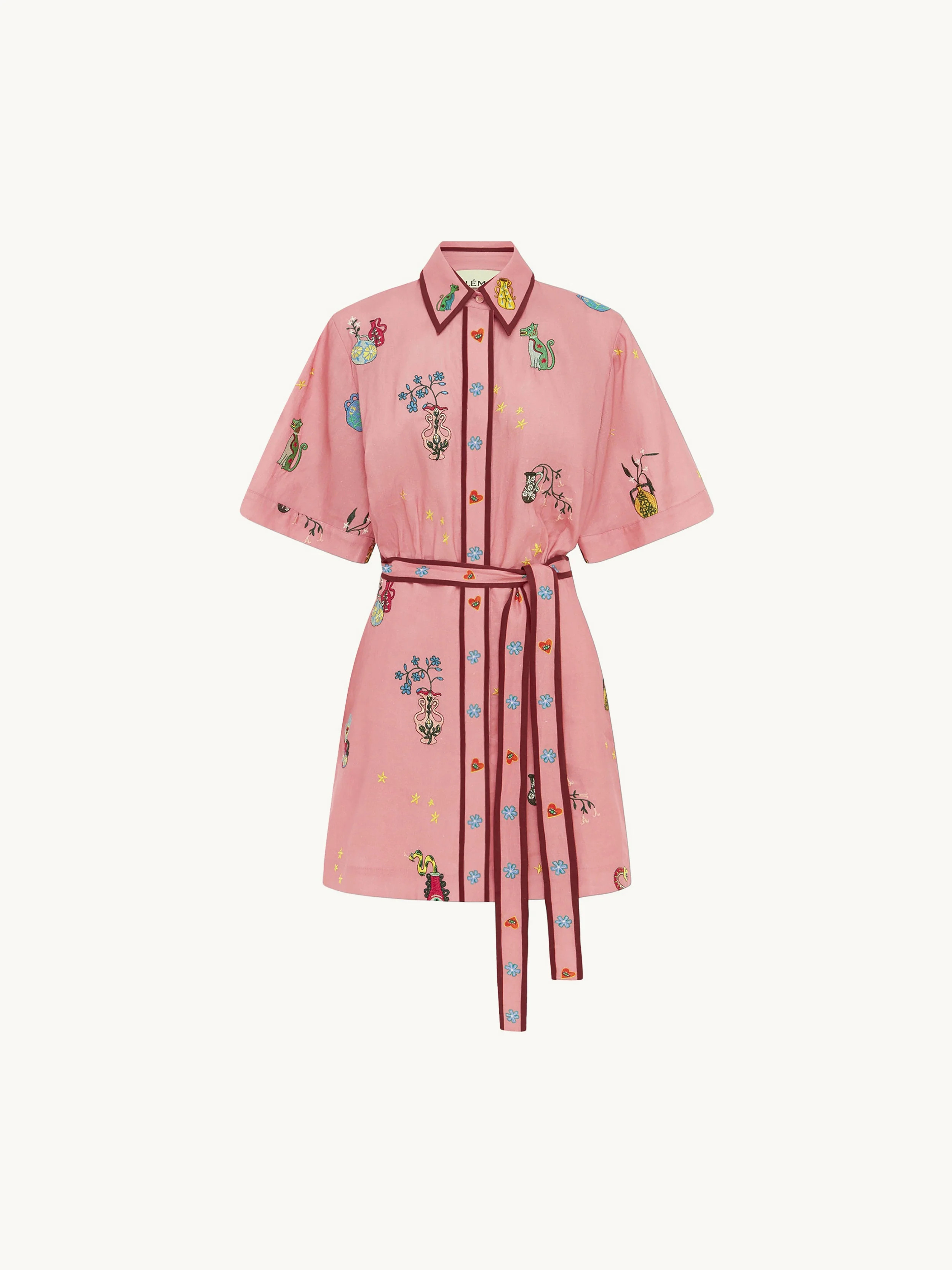 Timmy Embroidered Minidress | goop
