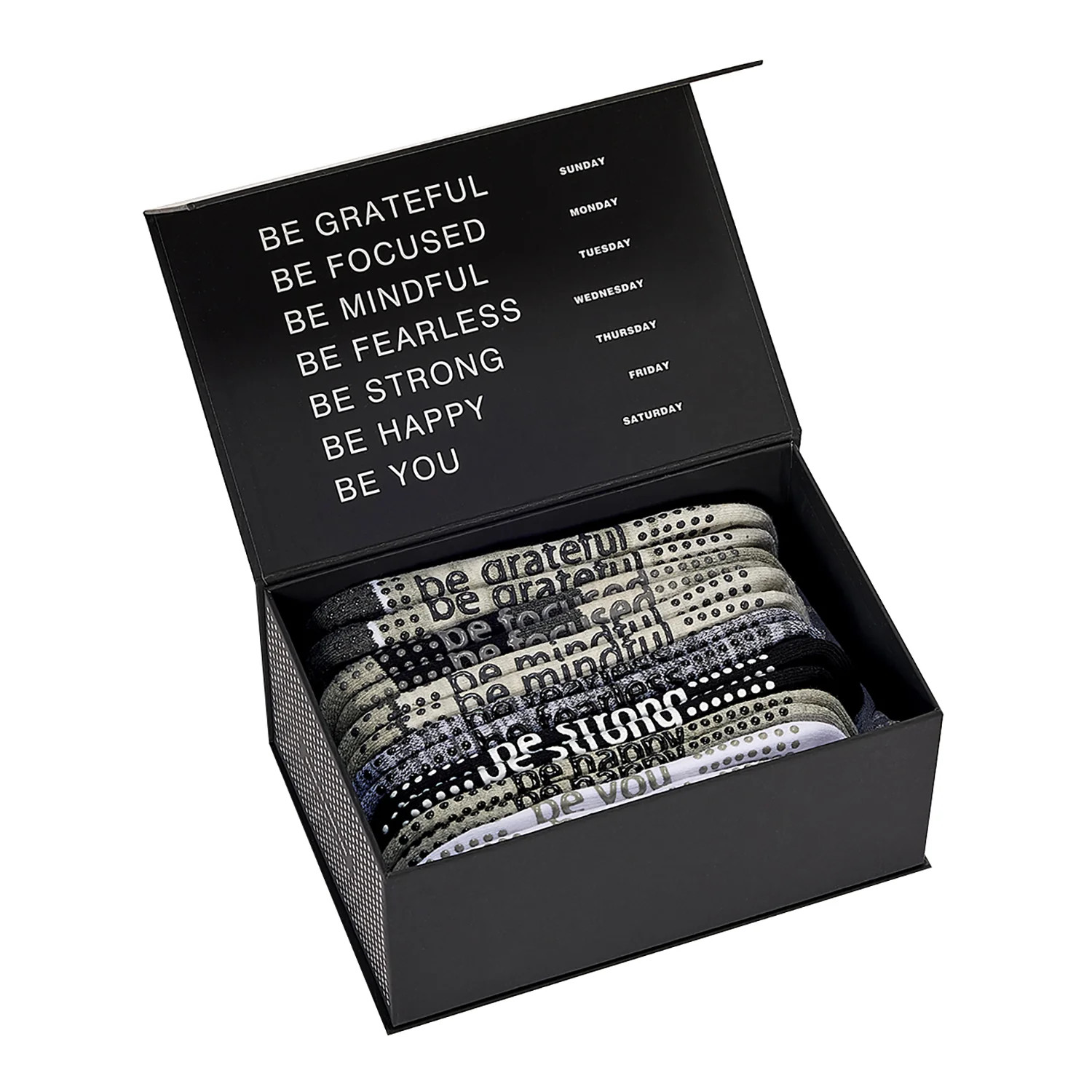 2024 Neutral Mantra Box | Sticky Be Socks