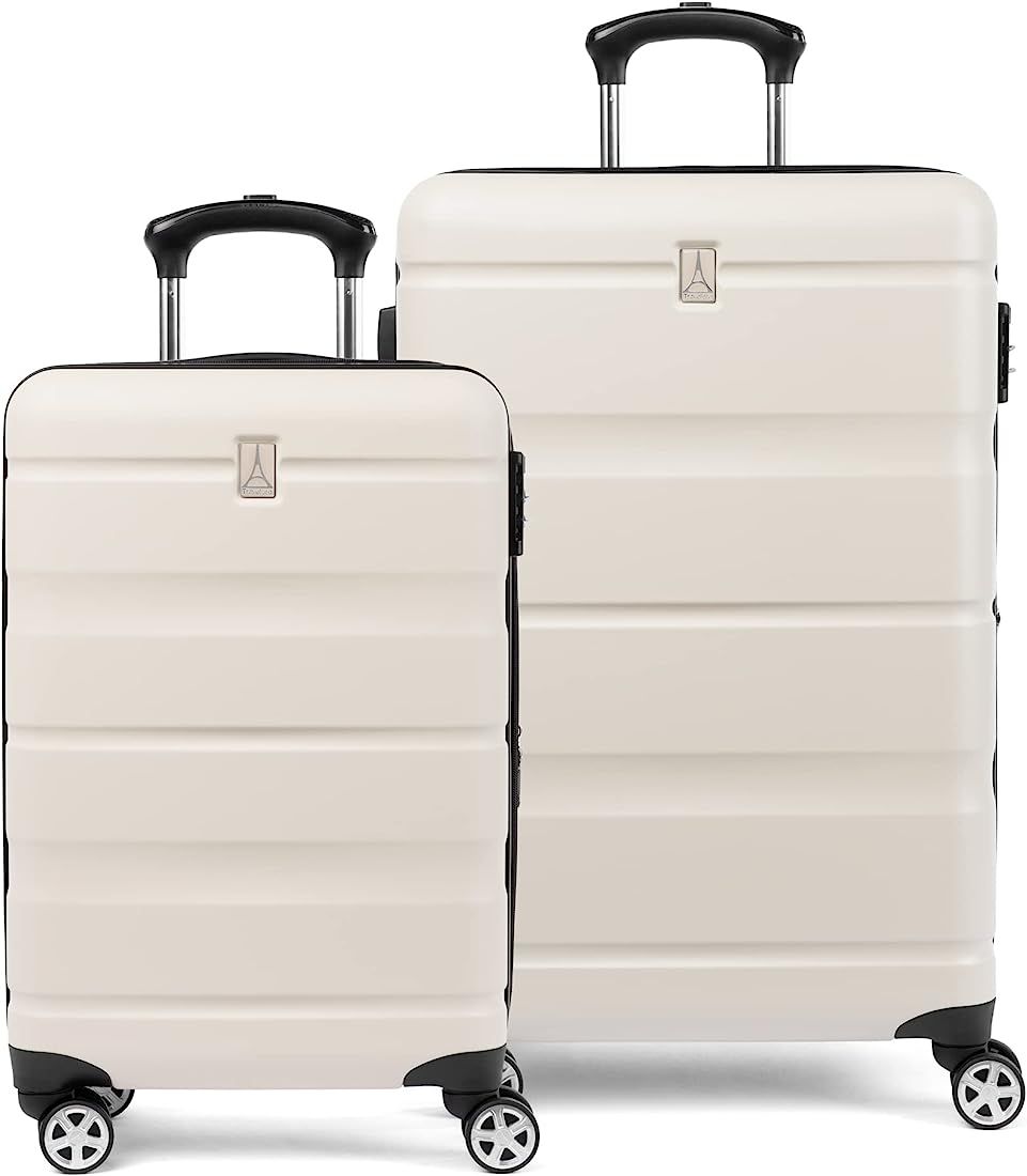 Travelpro Runway 2 Piece Luggage Set, Carry-on & Convertible Medium to Large 28-Inch Check-in Hardsi | Amazon (US)