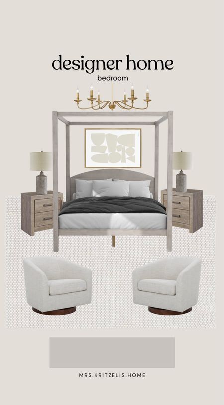 Designer home bedroom design from Amazon! 

Chairs, rug, bed, pillows, night stand, artwork, wall art, light fixture, home decor 

#LTKHome #LTKSaleAlert #LTKFindsUnder100