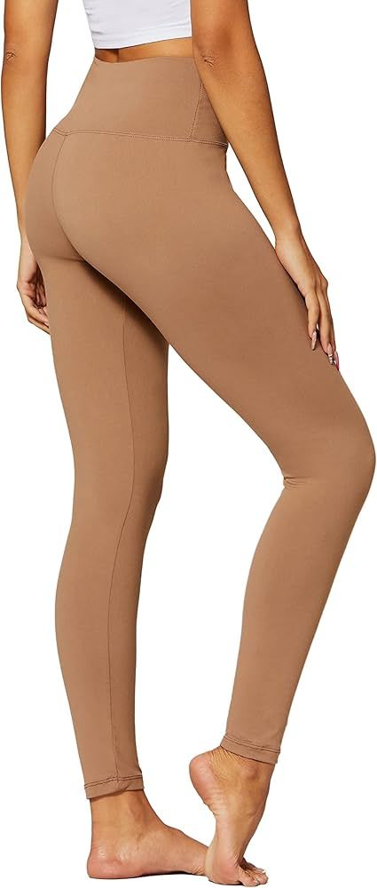 Premium Buttery Soft High Waisted Leggings for Women - Full Length, Capri Length and Shorts - Reg an | Amazon (US)