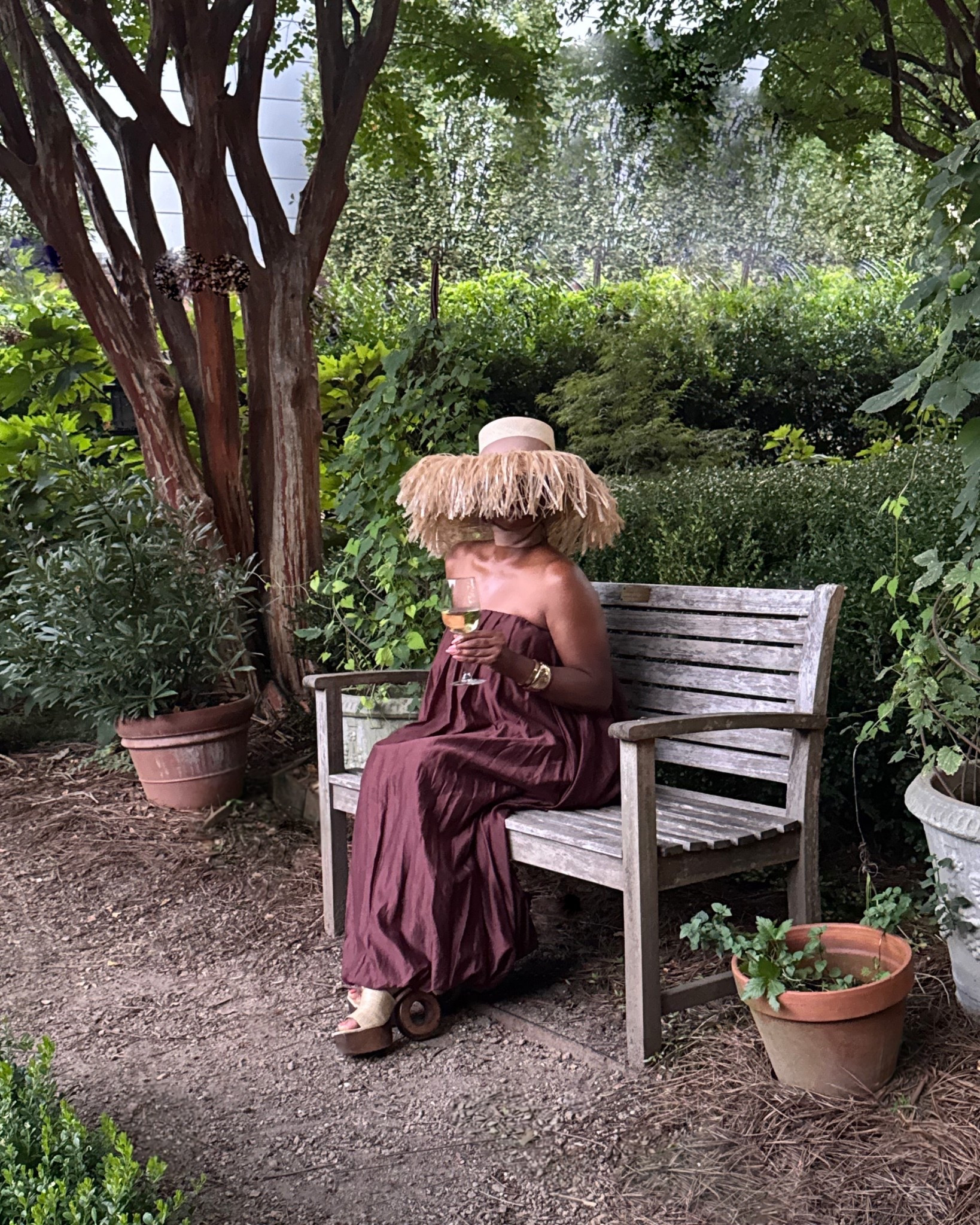 Chic and Shaded! 

Hat: @sensistudio 
Dress: @zara
Heels: @cultgaia

#LTKSeasonal