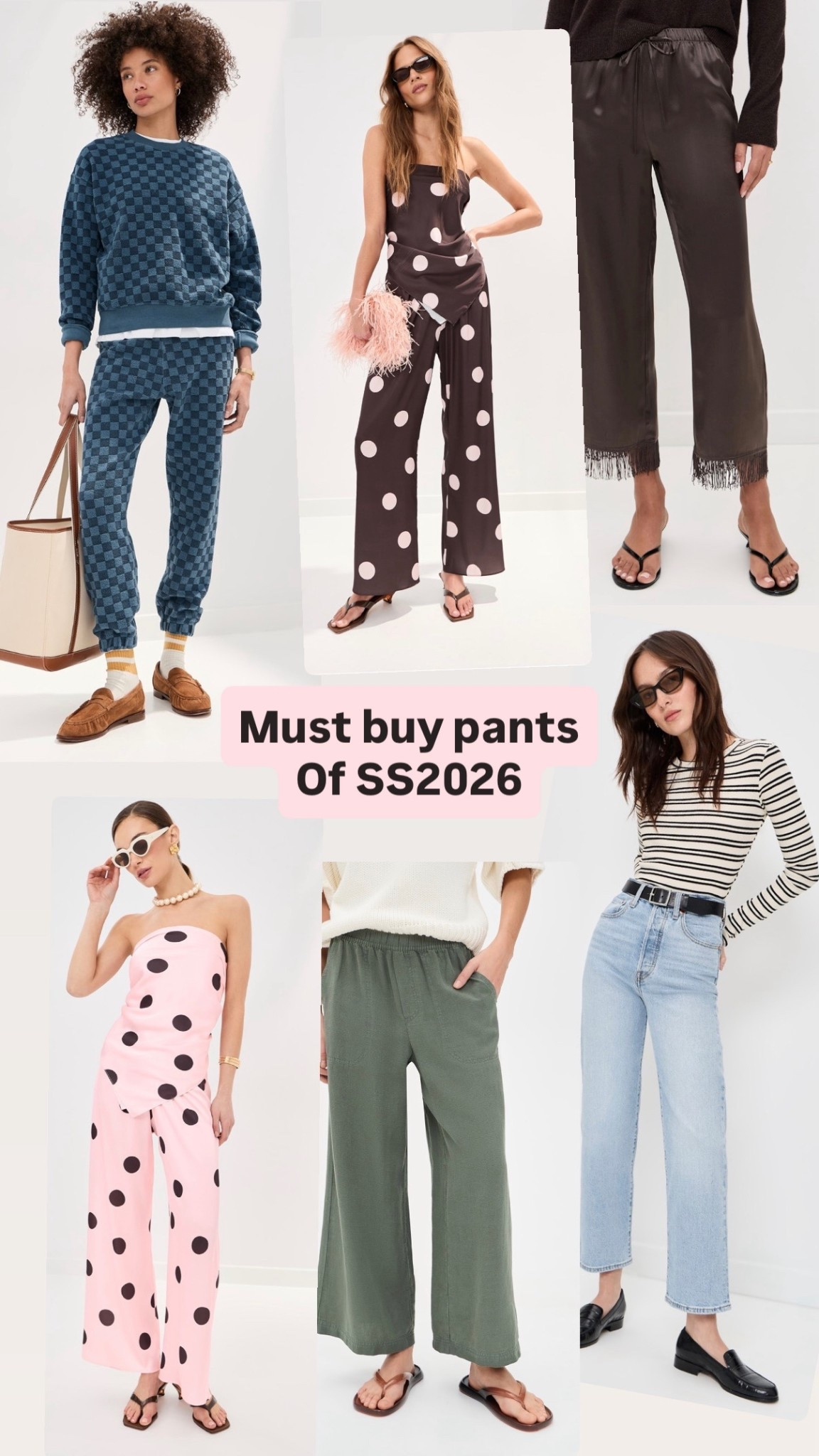 Some must buy pants of spring summer 2026 — daily edit cover from Found by Em