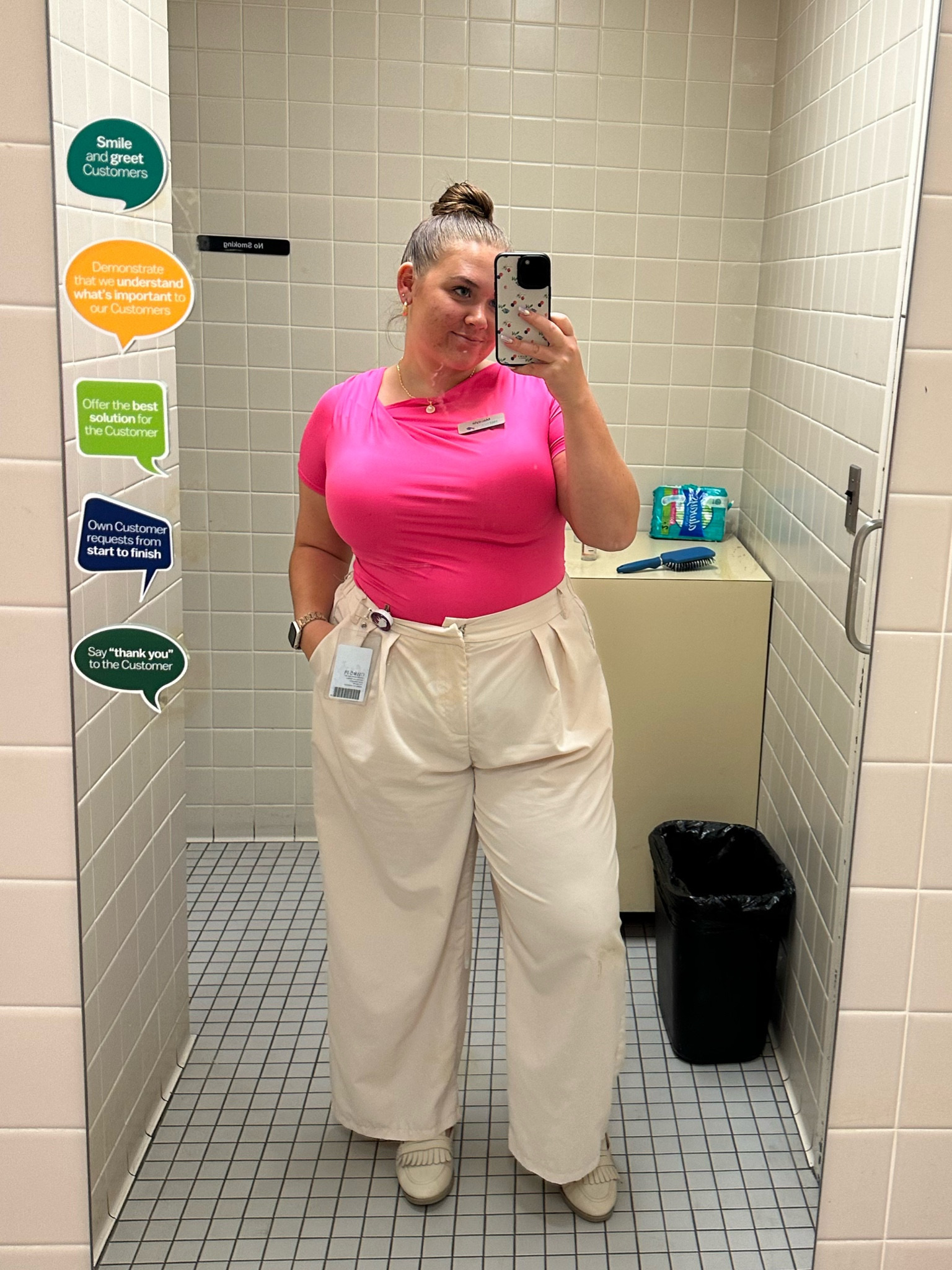 I added a similar style of both the pants and the shirt because they are out of some sizes🫶🏼

#LTKWorkwear #LTKStyleTip