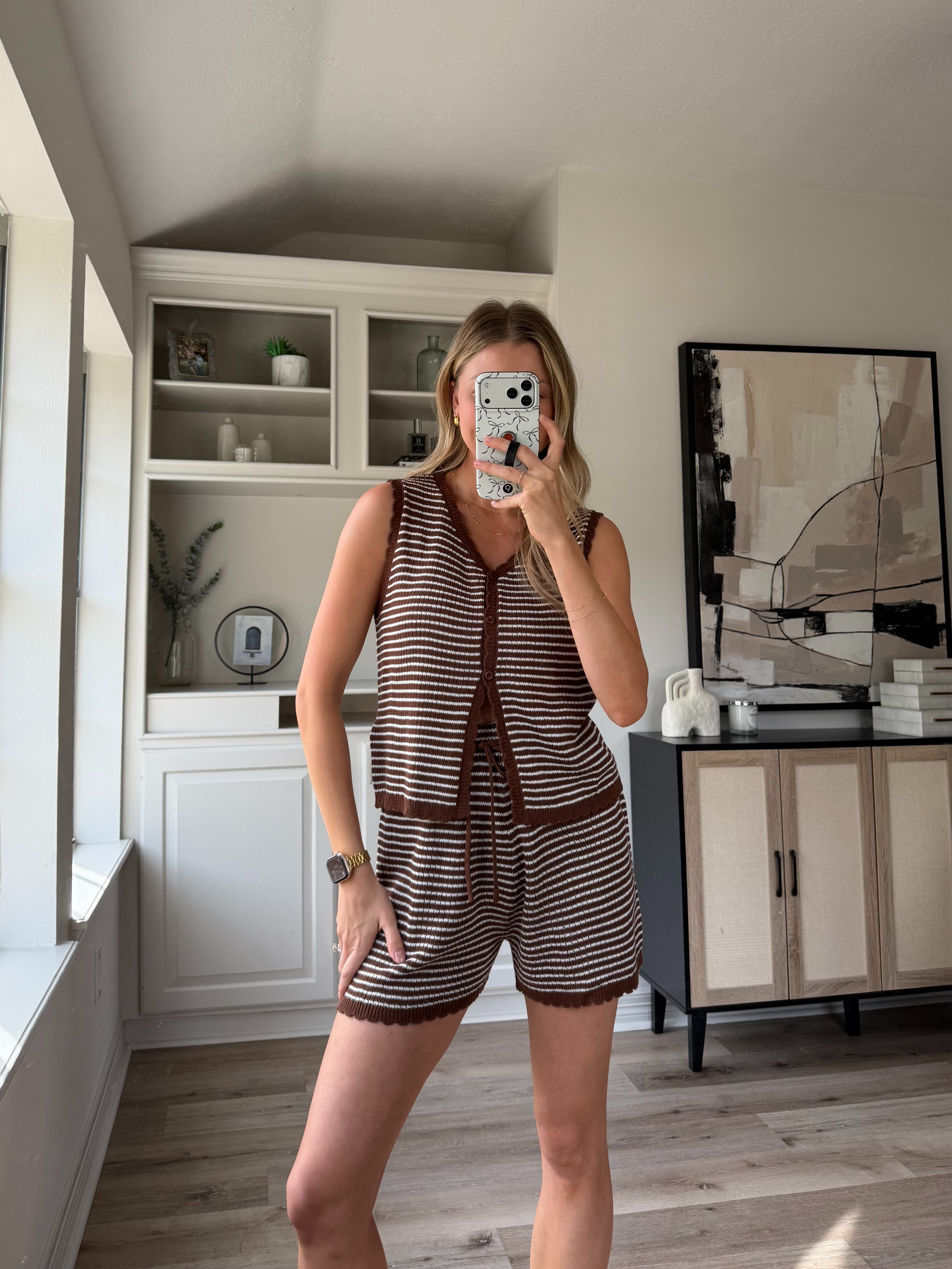 Cute and comfy matching set, perfect for spring and summer!  

 