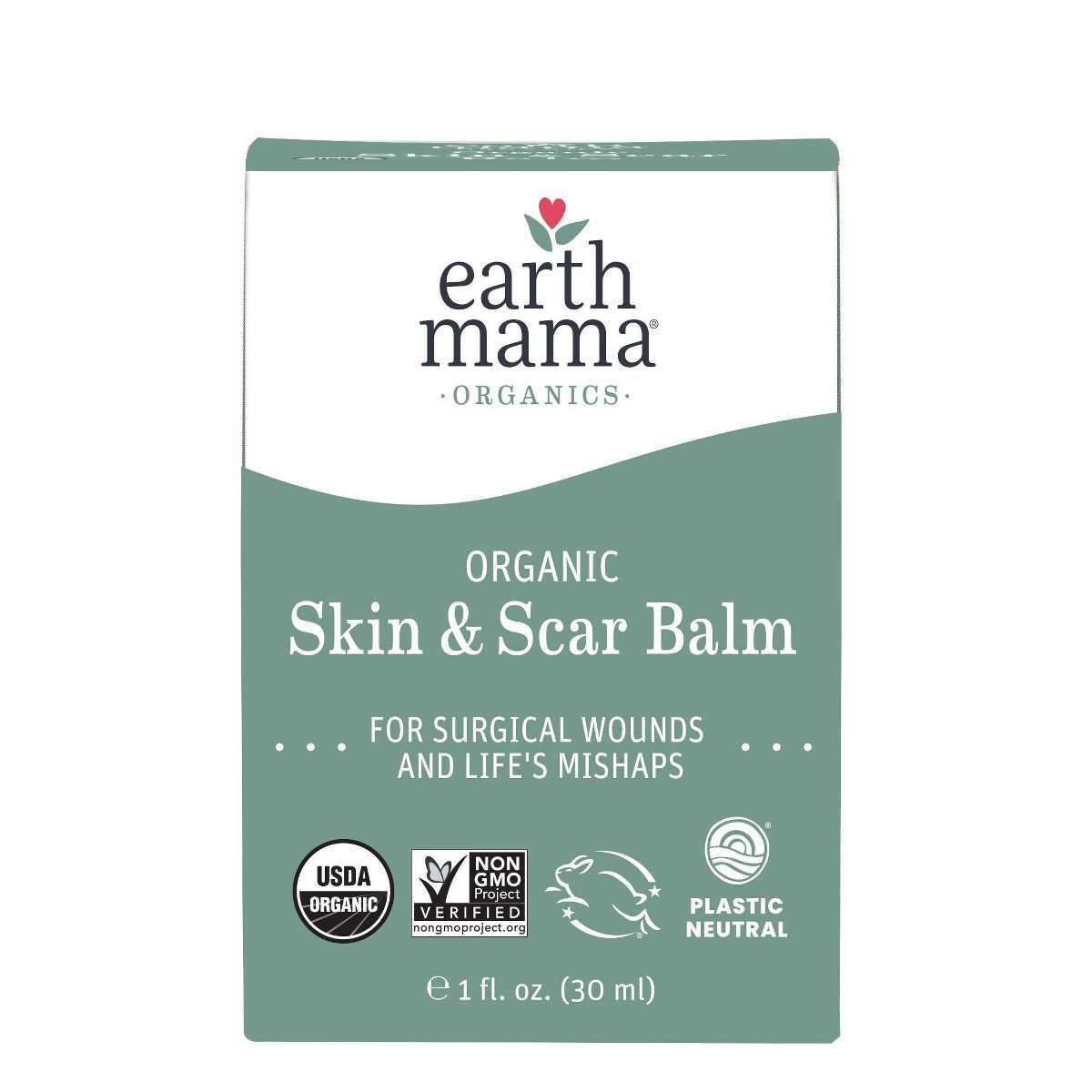 Earth Mama Organics Skin & Scar Balm 1 fl oz | Target