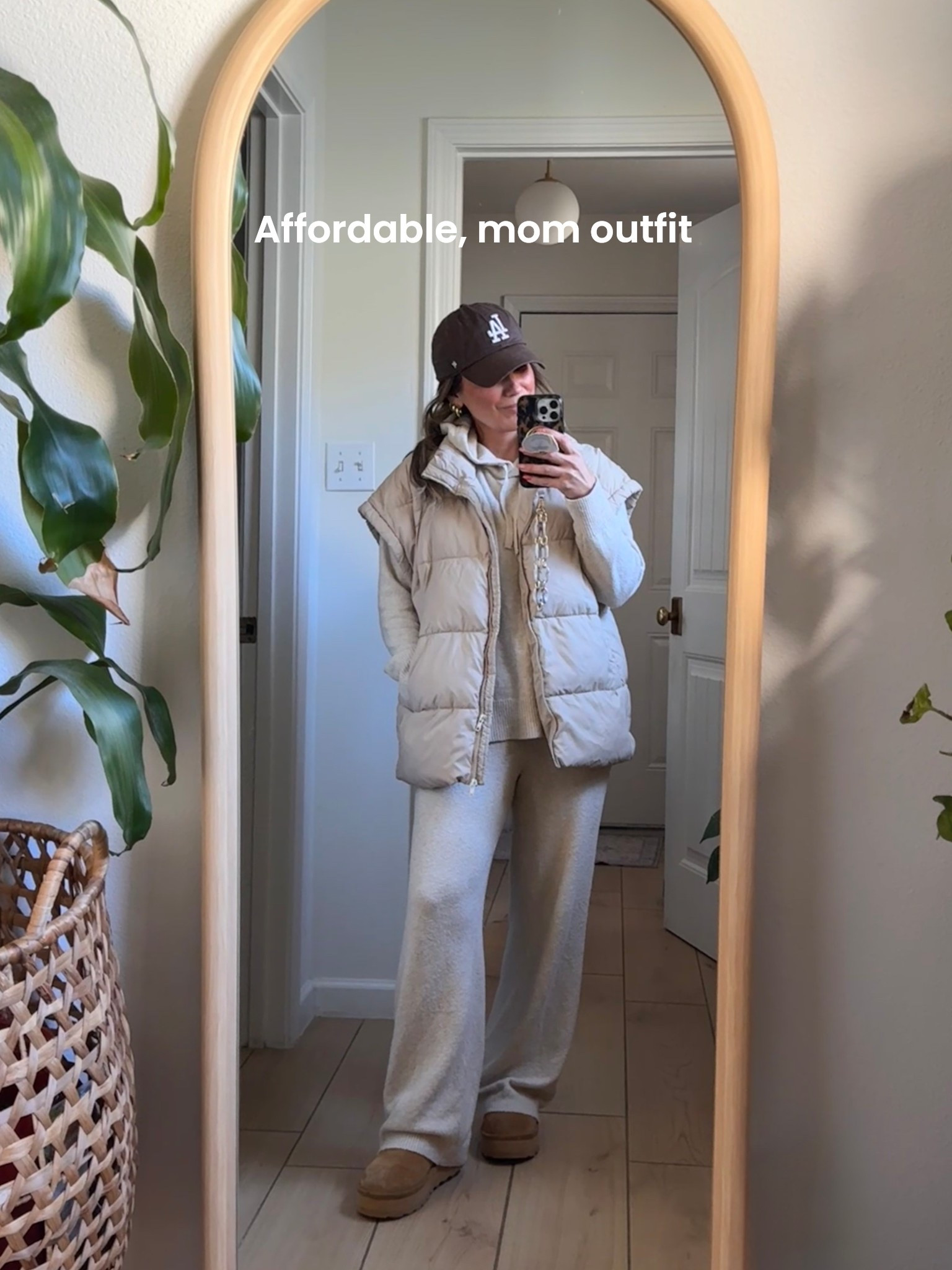 Outfit on repeat for our winter weather!! Bought this vest 4 years ago and wear it so much year after year!! Wearing size small in vest and medium in set.  

#LTKOver40 #LTKPetite #LTKmomlife