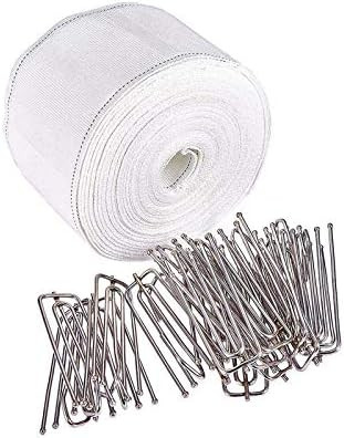 Amazon.com: INCREWAY Curtain Accessory, 10 Meters/10.9 Yards White Curtain Tape Curtain Heading D... | Amazon (US)