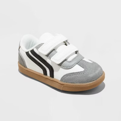 Toddler Dakota Retro Court Sneakers - Cat & Jack™ White 8T | Target
