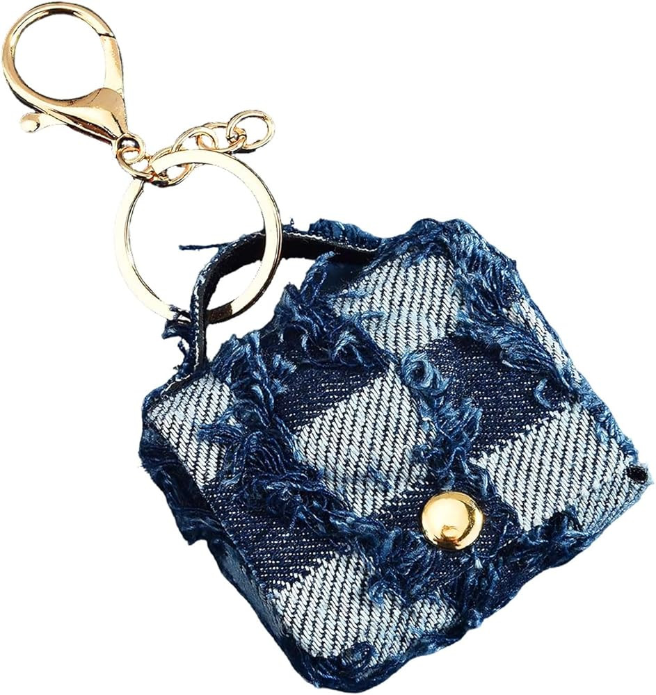 Bag Charm for Handbags Decoration,Mini Leather Bag Keychain,Fashion KeyChain Accessory For Handba... | Amazon (US)