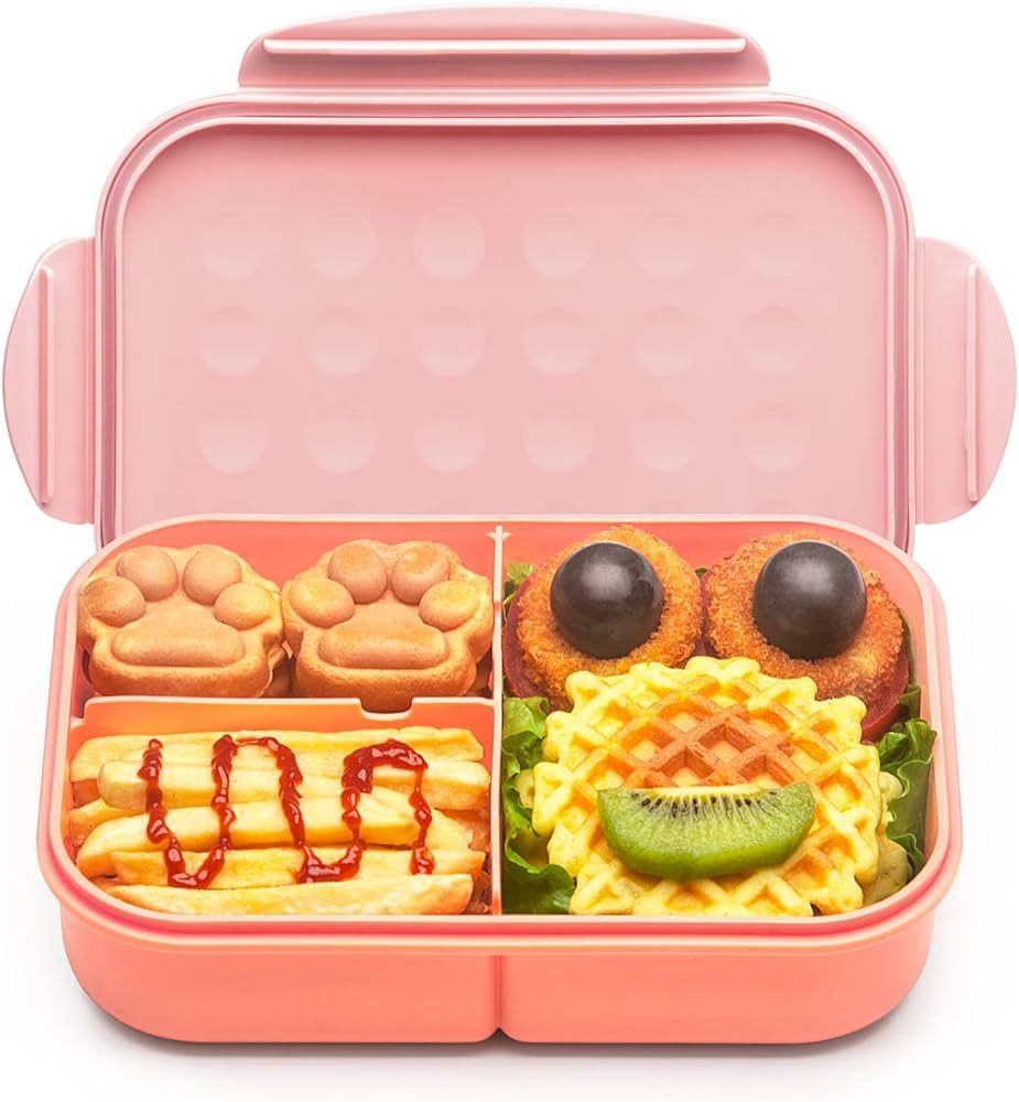 MISS BIG® Bento Box,Bento Box for Kids,Ideal Leakproof Kids Lunch Box,Mom’s Choice Lunch Box K... | Amazon (US)