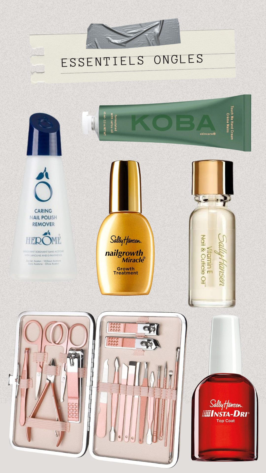 mes essentiels pour garder des mains hydratées mais surtout des ongles forts et longs (ce sont des produits que j'utilise , pour certains, depuis plus de 10 ans) #ongles #sallyhansen #opi #herome 

 #LTKfrance #LTKbeauty #LTKstyletip