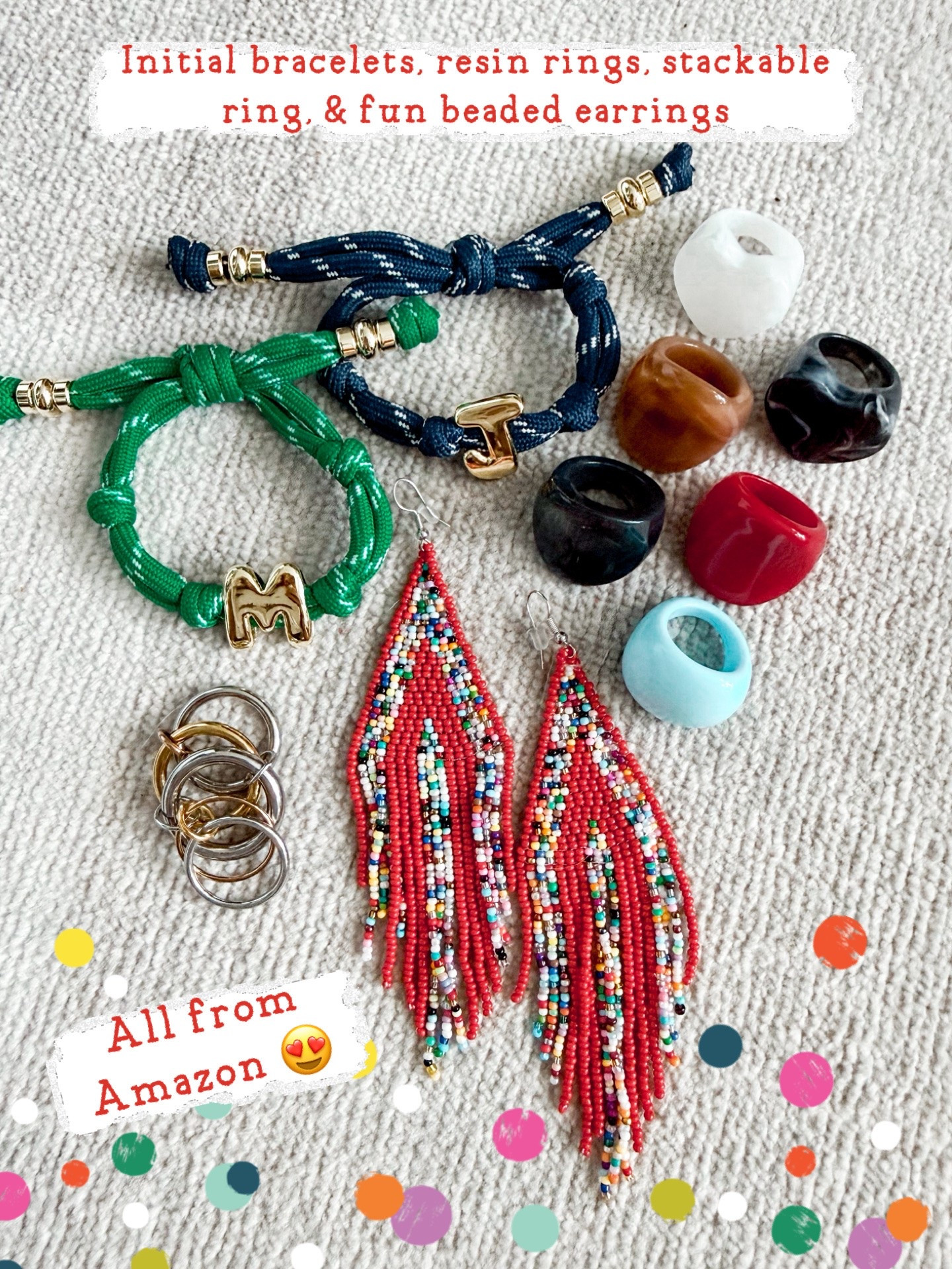 I love and wear these fun pieces all the time!! 😍