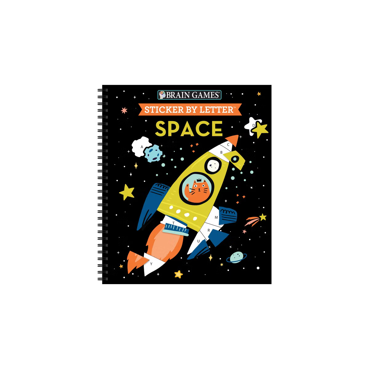 Brain Games - Sticker by Letter: Space - by  Publications International Ltd & Brain Games & New S... | Target