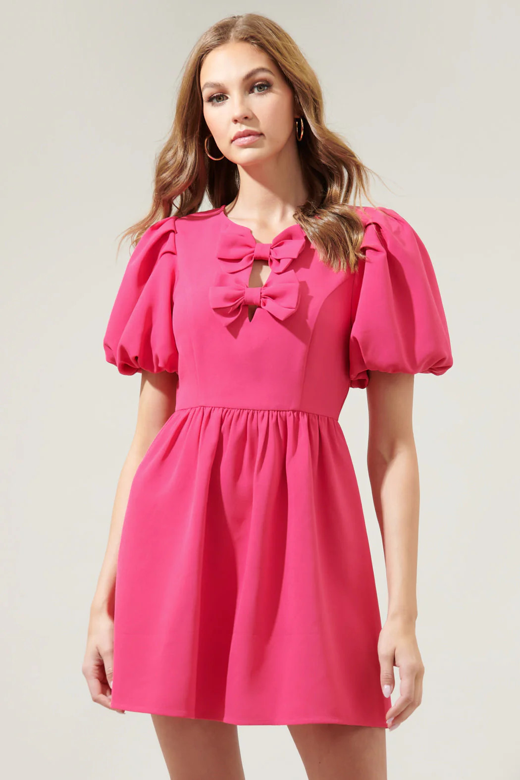 Rica Suave Kimmy Bow Tie Mini Dress | Sugarlips