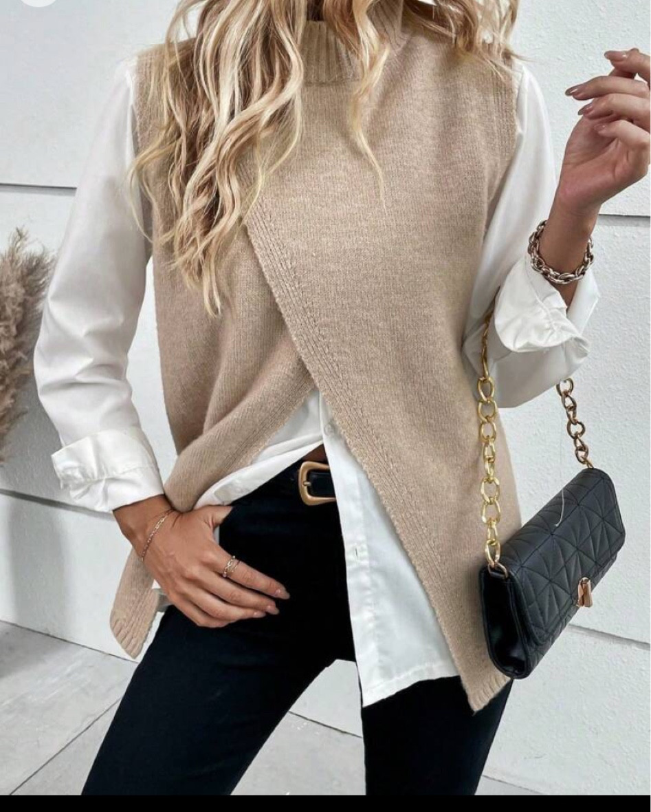 Shein Saturday! Cowl neck sweater vest! 