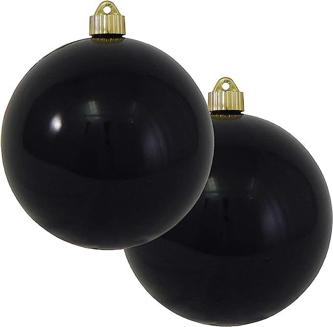 Christmas By Krebs 6" (150mm) Ornament, [2 Pieces], Commercial Grade Indoor and Outdoor Shatterpr... | Amazon (US)