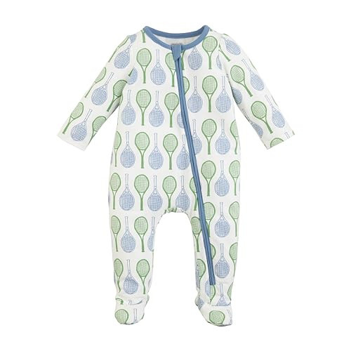 Mud Pie Boys Tennis Print Boys Sleeper; 6-9 Months | Amazon (US)
