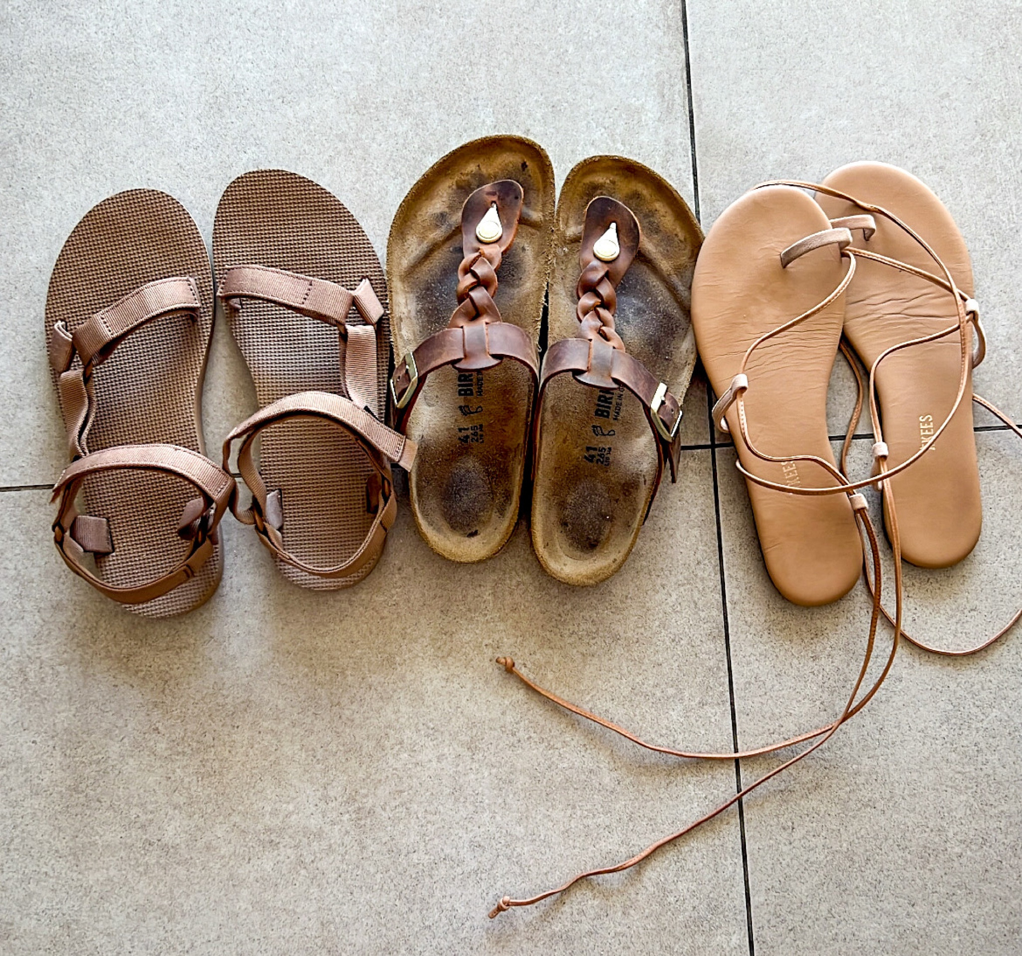 Best sandals for vacation:
Teva’s Birkenstocks + Teeks 

all fit true to size & are so comfortable! 

#LTKSeasonal #LTKswim #LTKFind