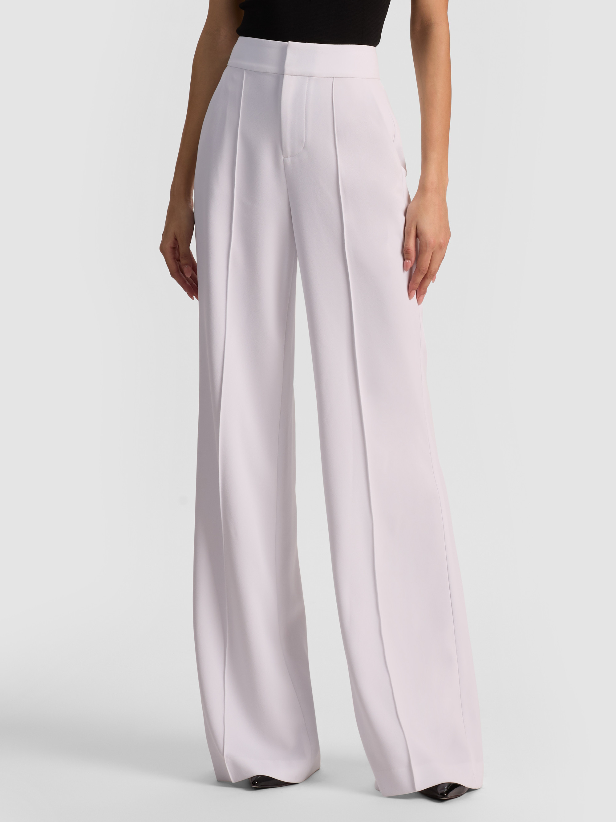 DYLAN HIGH WAISTED WIDE LEG PANT | Alice + Olivia