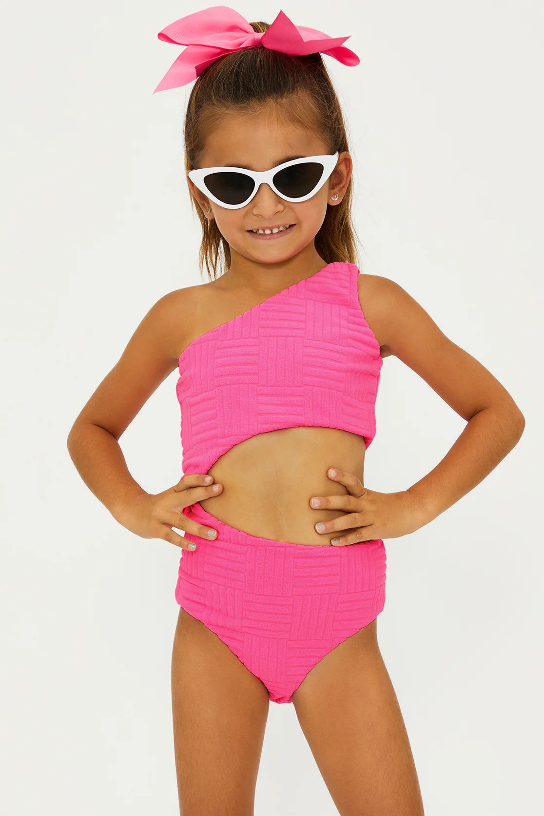 Little Celine One Piece Strawberry Moon | Girls' One Piece Swimsuit | Beach Riot | Beach Riot