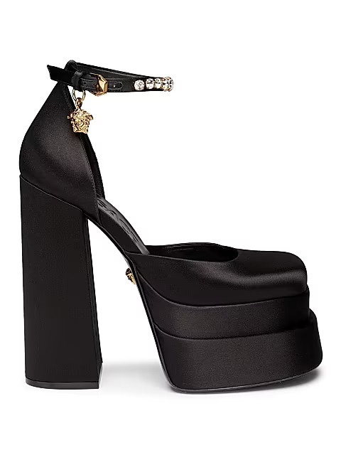 Satin Platform Pumps | Saks Fifth Avenue