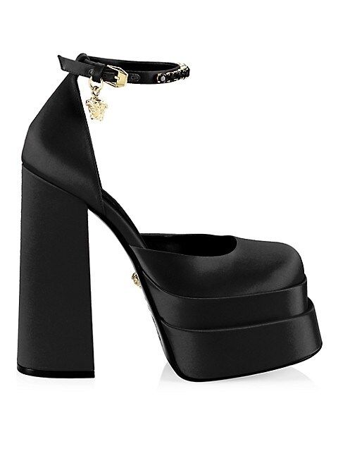 Satin Platform Pumps | Saks Fifth Avenue